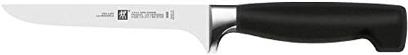 Zwilling Four Stars Boning Knife Silver/Black Zwilling Four Stars Boning Knife Silver/Black