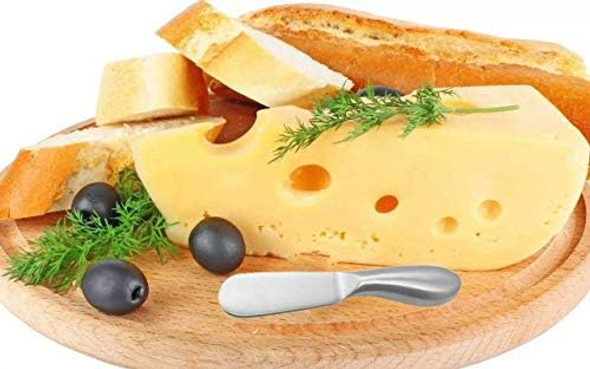 4 Pcs Spreader Knife Set Stainless Steel Multipurpos Cheese and Butter Spreader Knives Charcuterie Utensils Cheese Knives Butter Knife Spreader for Cheese Cold Butter Jam Pastry Making