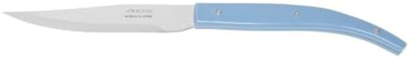 Arcos Table Knives - Steak Knives Set 4 pieces - Blade Nitrum Stainless Steel 4" / 110 mm - Smooth Edge - Polypropylene Handle - Blue Color