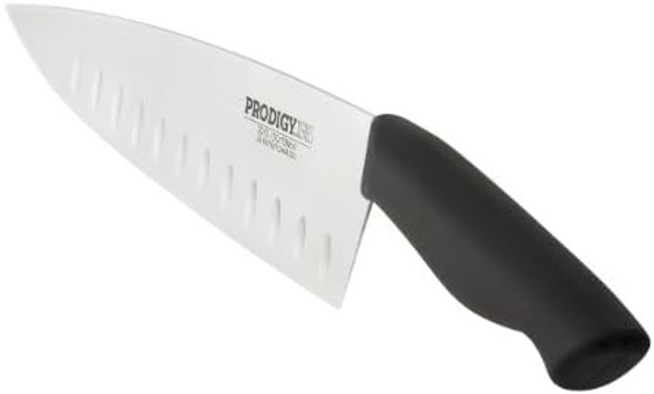 Ergo Chef Prodigy Series 10-Inch Chef's Knife w/ Hollow Grounds - High Carbon Stainless Steel Blade - Ergonomic Handle