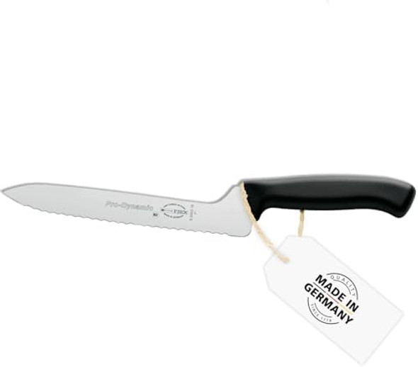F. Dick - Prodynamic Sandwich Knife - Offset Bread Knife With 7’’ Blade & 56 Hrc - Ideal For Cutting Bread - Nsf - High Carbon - Ultra Sharp - Ergonomic Handle - Made In Germany F. Dick - Prodynamic Sandwich Knife - Offset Bread Knife With 7’’ Blade & 56 Hrc - Ideal For Cutting Bread - Nsf - High Carbon - Ultra Sharp - Ergonomic Handle - Made In Germany