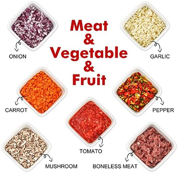 Food Chopper Manual Onion Garlic Vegetable Cutter Easy to Clean Hand Nut Chopper for Vegetable Fruit Salad etc - 2.5 Cup (Red) Food Chopper Manual Onion Garlic Vegetable Cutter Easy to Clean Hand Nut Chopper for Vegetable Fruit Salad etc - 2.5 Cup (Red)