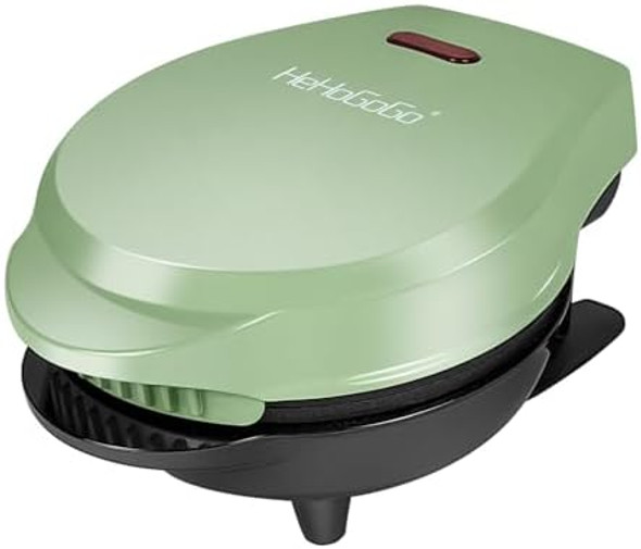 Mini Waffle Maker Electric waffle iron Nonstick Cartoon Rabbit Shape Pan for Kids 600W