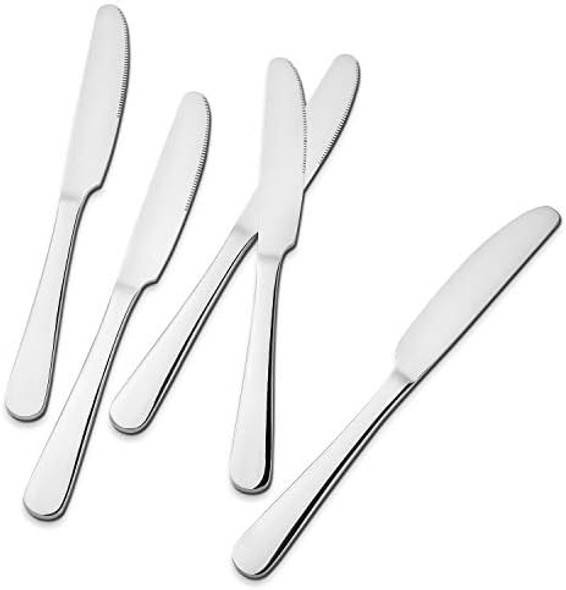 Hiware 12-piece Good Stainless Steel Dinner Knives 9 Inches