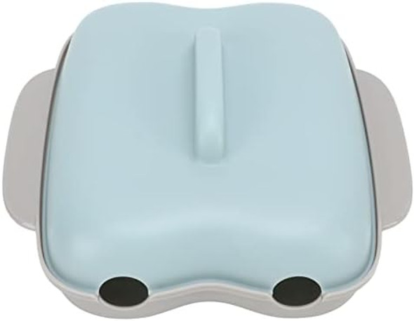 Microwave Corn Cooker Microwave Corn Steamer Airtight Lid Steams Food Grade PP No BPA Microwavable Portable for Delicious Dorm Small Kitchen(Blue)