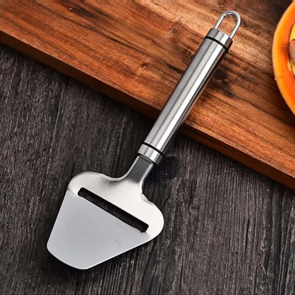 Stainless Steel Cheese Slicer For All Types of Cheese - Multi-Functional Cheese Slicer - Handheld Slicer - Silver Non-Stick For Kitchen Cooking Every American Kitchen's Choice