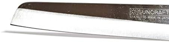 Seki Japan Small Fruit Knife Angular Edge Wooden Handle 8.5” Stainless Steel Blade Vegetable Paring Pairing Japanese Knives with Cover