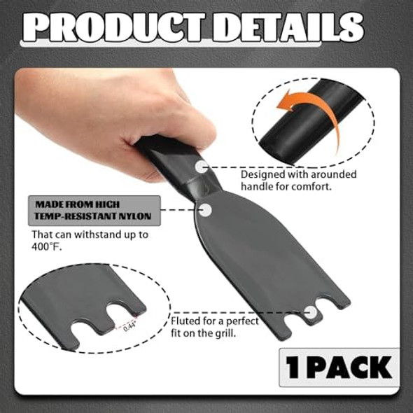 Grill Scraper for George Foreman and (8-Pack) Sous Vide Magnetical Weights