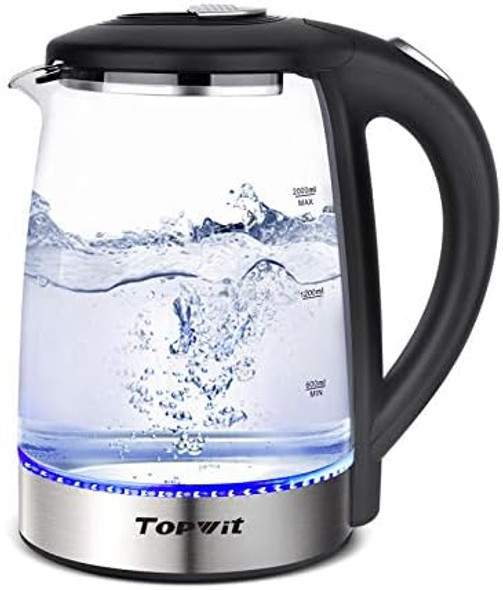 TOPWIT Electric Kettle & Electric Cooker with Steamer