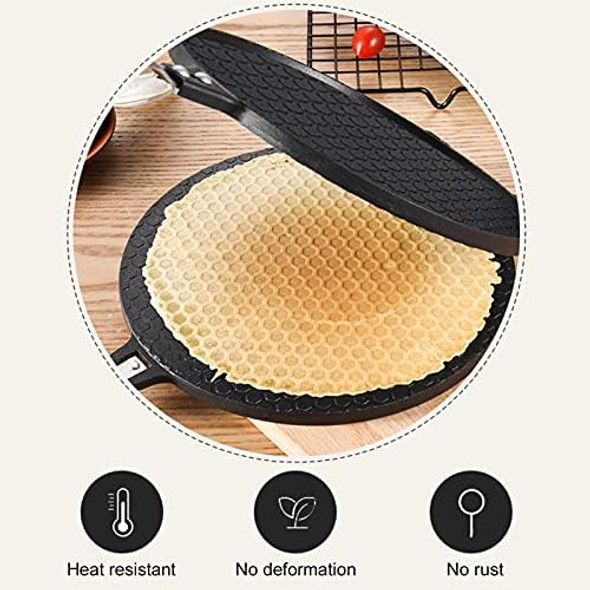 Topyond Cone Maker Non-Stick Waffle Cone Maker Electric Egg Roll Pan 8.5In Crispy Cone Mold Waffle Bowl Machine for DIY Ice Cream Cones Egg Rolls Home Use