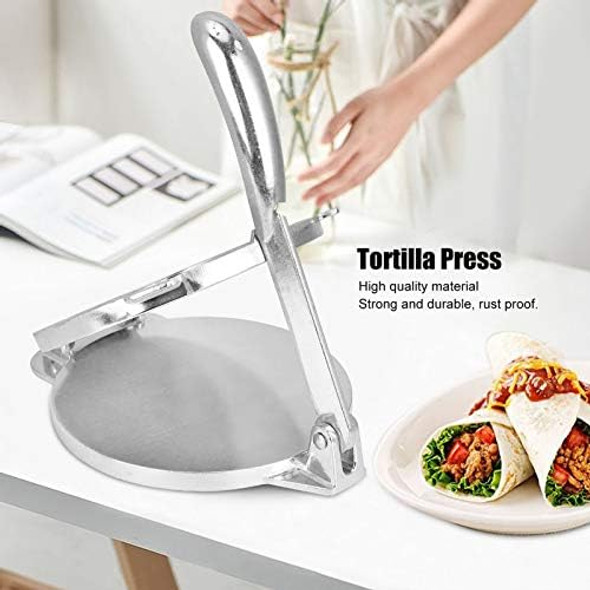 Aluminum Alloy Foldable Tortilla Maker Empanada Press Tortilla Cooker Dough Pastry Press Tool Kitchen Utensils Bakeware