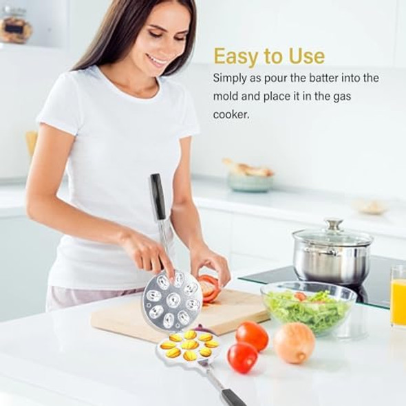 Yunir Walnut Cookie Орешница Russian Oreshki Maker Versatile Oreshki Oven Cookies Maker Pastry Baking Tool for Making Nut Cakes Waffles Cookies