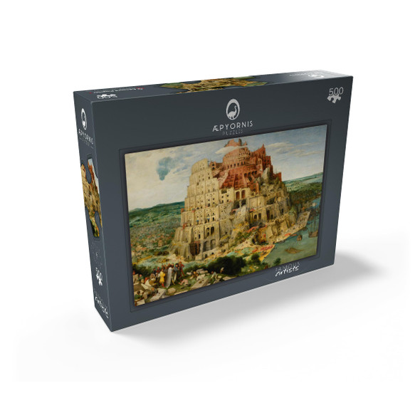 MyPuzzle The Tower of Babel 1563 by Pieter Bruegel The Elder - Premium 500 Piece Jigsaw Puzzle for Adults
