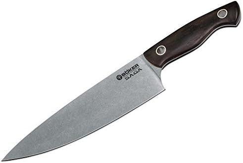 Boker Grenadill Saga Chef'S Knife Black