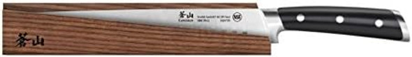 Cangshan Ts Series 1020762 Swedish 14C28N Steel Forged 9-Inch Carving Knife And Wood Sheath Set