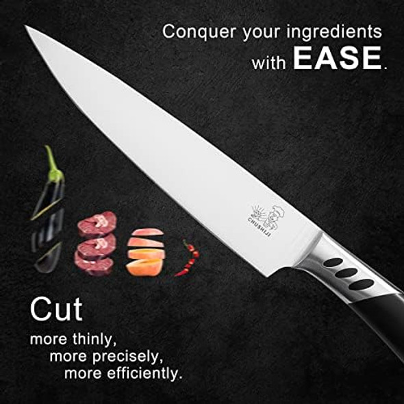 Knife Setkitchen Knives3Pcs Kitchen Knives Sethigh Carbon Stainless Steel Knife Set8 Inch Chef Knife Set7 Inch Santoku Knife5 Inch Utility Knife For Bbq Or s