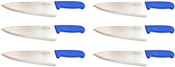 Columbia Cutlery 8 Inchcommercial Chef Cook Knife - Blue Fibrox Handle - Razor Sharp And Dishwasher Friendly (8Inch Blue Chef) Columbia Cutlery 8 Inchcommercial Chef Cook Knife - Blue Fibrox Handle - Razor Sharp And Dishwasher Friendly (8Inch Blue Chef)