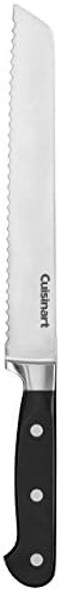 Cuisinart C77Tr-8Bd Triple Rivet Collection 8" Bread Knife Black & C77Tr-8Cf Triple Rivet Collection 8" Chef Knife Black
