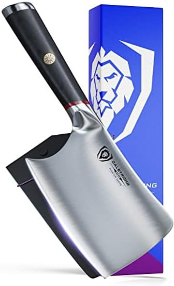 Dalstrong Meat Cleaver Knife-4.5"-Phantom Series-Premium Japanese High-Carbon Steel-Razor Sharp-Spanish Pakkawood Handle Kitchen Knife -Meat Cutting Carving- W/Sheath Dalstrong Meat Cleaver Knife-4.5"-Phantom Series-Premium Japanese High-Carbon Steel-Razor Sharp-Spanish Pakkawood Handle Kitchen Knife -Meat Cutting Carving- W/Sheath