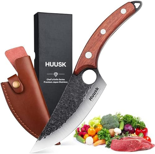 Huusk Viking Knives Butcher Knife Black Forged Boning Knives With Sheath Japanese Fillet Meat Cleaver Knives Full Tang Japan Knives Chef Knife For Kitchen Camping Bbq Thanksgiving Christmas s Huusk Viking Knives Butcher Knife Black Forged Boning Knives With Sheath Japanese Fillet Meat Cleaver Knives Full Tang Japan Knives Chef Knife For Kitchen Camping Bbq Thanksgiving Christmas s