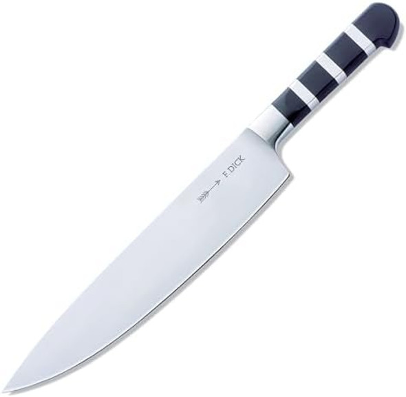 F. Dick - 1905 Chef’S Knife - Kitchen Knife With 10.2’’ Steel & 56 Hrc - Ideal For Any Kitchen - Versatile - Nsf - Ultra Sharp - Ergonomic Handle - High Carbon - Made In Germany