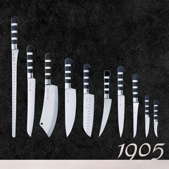 F. Dick - 1905 Chef’S Knife - Kitchen Knife With 10.2’’ Steel & 56 Hrc - Ideal For Any Kitchen - Versatile - Nsf - Ultra Sharp - Ergonomic Handle - High Carbon - Made In Germany