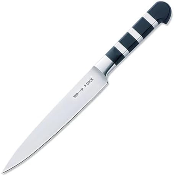 F. Dick – 1905 Steak Knife - Meat Knife With 4.7" Blade & 56 Hrc - Ideal For Cutting Meat & Fish - Utility Knife - Stainless Steel - Ultra Sharp - Ergonomic Handle - High Carbon F. Dick – 1905 Steak Knife - Meat Knife With 4.7" Blade & 56 Hrc - Ideal For Cutting Meat & Fish - Utility Knife - Stainless Steel - Ultra Sharp - Ergonomic Handle - High Carbon