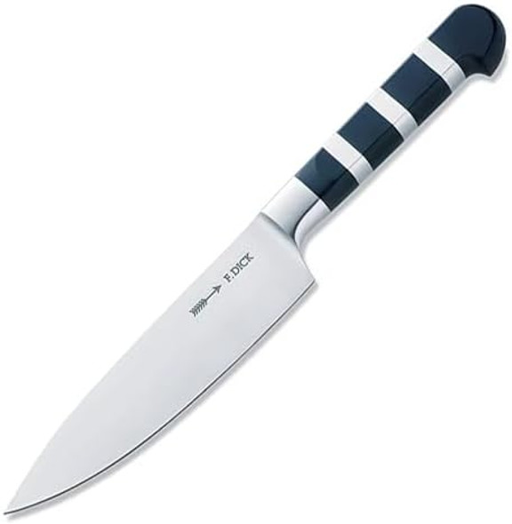F. Dick – 1905 Chef Knife - Classic Kitchen Knife With 7" Blade & 56 Hrc - Ideal For Meat & Vegetables - High Carbon - Stainless Steel - Ultra Sharp - Ergonomic Handle F. Dick – 1905 Chef Knife - Classic Kitchen Knife With 7" Blade & 56 Hrc - Ideal For Meat & Vegetables - High Carbon - Stainless Steel - Ultra Sharp - Ergonomic Handle