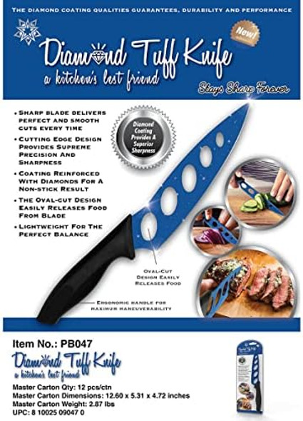 Granite Tuff Knife- Non-Stick Stainless Steel Granite Coated Blade -Chef'S Knife -Kitchen Knife - Light-Weight & Tough Sharp