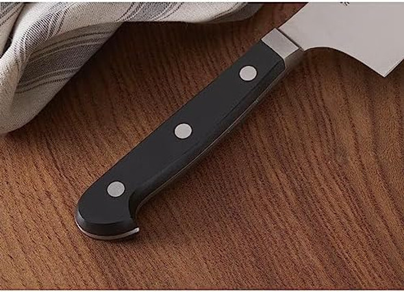 Henckels Classic Razor-Sharp 6-Inch Utility Knife Tomato Knife German Engineered Informed By 100+ Years Of Mastery Black/Stainless Steel