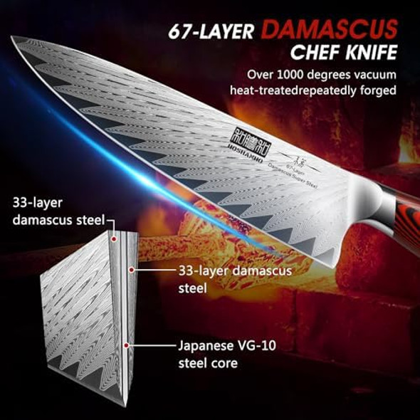 8 Inch Damascus Chef Knife Magnetic Knife Holder For Wall 16 Inch 8 Inch Damascus Chef Knife Magnetic Knife Holder For Wall 16 Inch