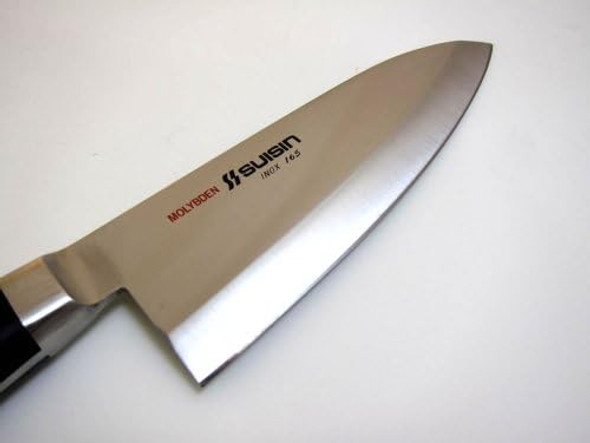 Houcho.Com Suisin Inox Western-Style Knife Series Genuine Sakai-Manufactured Inox Steel 6.5" (165Mm) Deba Knife Houcho.Com Suisin Inox Western-Style Knife Series Genuine Sakai-Manufactured Inox Steel 6.5" (165Mm) Deba Knife