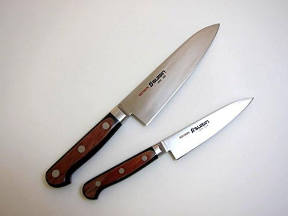 Houcho.Com Suisin Inox Western-Style Knife Series Genuine Sakai-Manufactured Inox Steel Gyuto & Utility Knife Houcho.Com Suisin Inox Western-Style Knife Series Genuine Sakai-Manufactured Inox Steel Gyuto & Utility Knife