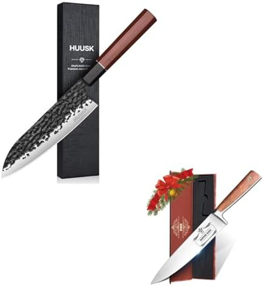 Huusk 7" Chef Knife & 8" Chef Knife Huusk 7" Chef Knife & 8" Chef Knife