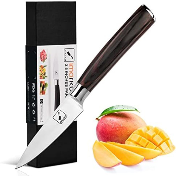 Imarku 8 Inch Home Essentials Sharp Kitchen Knife 3.5 Inch Small Kitchen Knifes