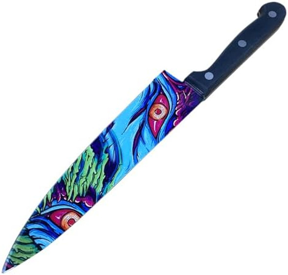 12.6" Csgo Hyper Beast - Chef'S Knife Stainless Steel Sharp Blade Tactical Kitchen Knives