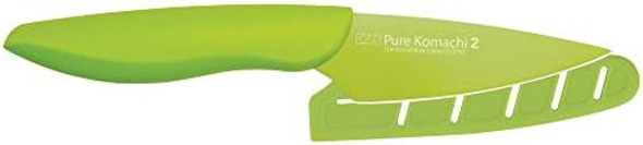 Kai Ab5068 Pure Komachi 2 3.5 Inch Green Paring Knife