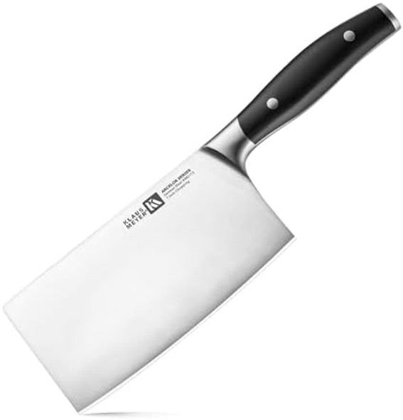 Arcelor Cleaver Knife 7 Inch Meat Cleaver Knife- German Steel Butcher Knife With Abs Ergonomic Handle Ultra Sharp And 3.7Mm Thick Blade For Home/Restaurant Arcelor Cleaver Knife 7 Inch Meat Cleaver Knife- German Steel Butcher Knife With Abs Ergonomic Handle Ultra Sharp And 3.7Mm Thick Blade For Home/Restaurant