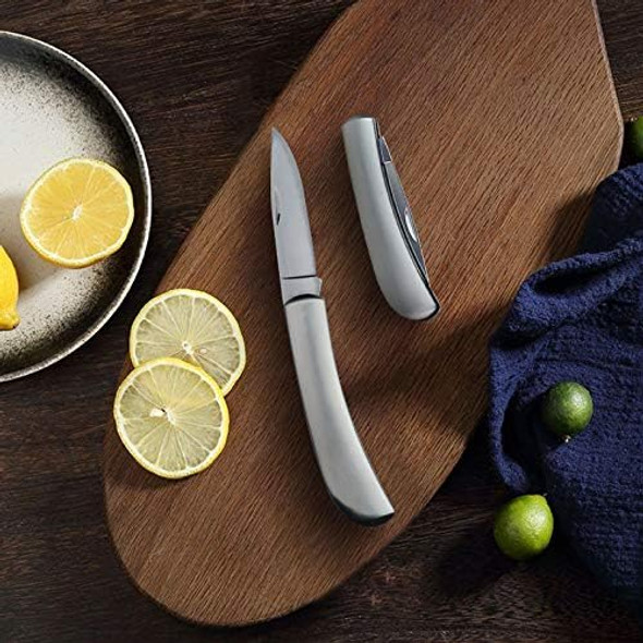 Paring Knifeall Steel Foldable Fruit Knifefruit Knife Small Of Exquisitesmall And Easy To Carrysuitable For Most Types Of Vegetables And Fruits(3 Pieces)