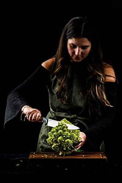 Laguiole Style De Vie Chef'S Knife Luxury Line 8 Inch Olive Wood Laguiole Style De Vie Chef'S Knife Luxury Line 8 Inch Olive Wood