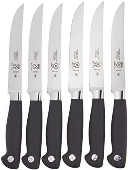Mercer Culinary Genesis Steak Knife Set Serratedhigh Carbon5-Inch