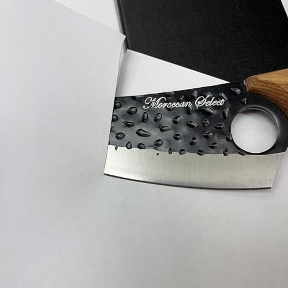 Sharpcut Butcher Boning Hand Forged Carbon Steel Serbian Chef Knife Handmade Viking Kitchen Camping Slaughter Knife 6 Inch