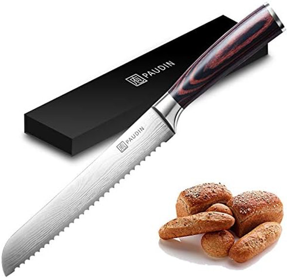 Paudin Bread Knife + Chef Knife