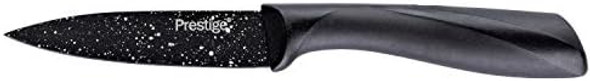 Prestige Stone Quartz Knives/Cutlery 2 Piece Black And Gold Speckle