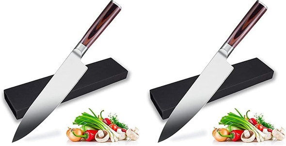 Pro Kitchen Chef’S Knife 8-Inch German High Carbon Stainless Steel Ergonomic Handle Ultra Sharp For Kitchen & Restaurant