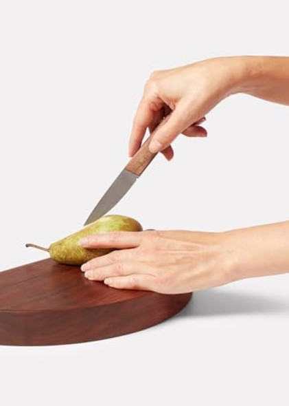 Rocky Mountain Goods Granny Paring Knife - 3-Inch Stainless Steel Blade For Peeling Slicing Or Trimming Fruits And Vegetables - Rust-Resistant Kitchen Knife With Wooden Handle Rocky Mountain Goods Granny Paring Knife - 3-Inch Stainless Steel Blade For Peeling Slicing Or Trimming Fruits And Vegetables - Rust-Resistant Kitchen Knife With Wooden Handle