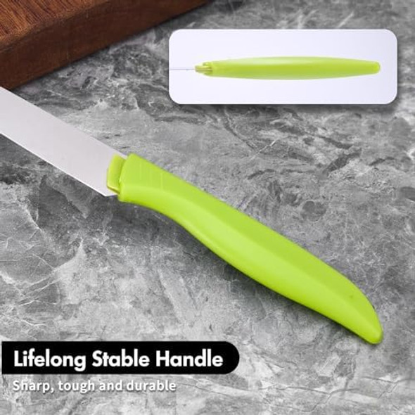 Shi Ba Zi Zuo Paring Knife With Knife Cover Stainless Steel Fruit Knife Ultra Sharp Kitchen Knives With Pp Handle