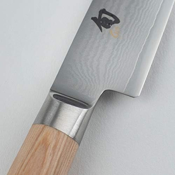 Shun Classic Blonde 6" Utility Knife Handcrafted Japanese Kitchen Knife Vg-Max Core With Damascus Stainless Steel Cladding Pakkawood Handle Precision And Sharpness For Professional And Home Chefs Shun Classic Blonde 6" Utility Knife Handcrafted Japanese Kitchen Knife Vg-Max Core With Damascus Stainless Steel Cladding Pakkawood Handle Precision And Sharpness For Professional And Home Chefs