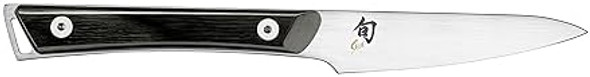 Shun Kazahana 3.5" Paring Knife Handcrafted Japanese Vegetable & Fruit Knife Aus10A Stainless Steel Blade Pakkawood Handle Small Kitchen Tool For Peeling Coring & Cutting Shun Kazahana 3.5" Paring Knife Handcrafted Japanese Vegetable & Fruit Knife Aus10A Stainless Steel Blade Pakkawood Handle Small Kitchen Tool For Peeling Coring & Cutting