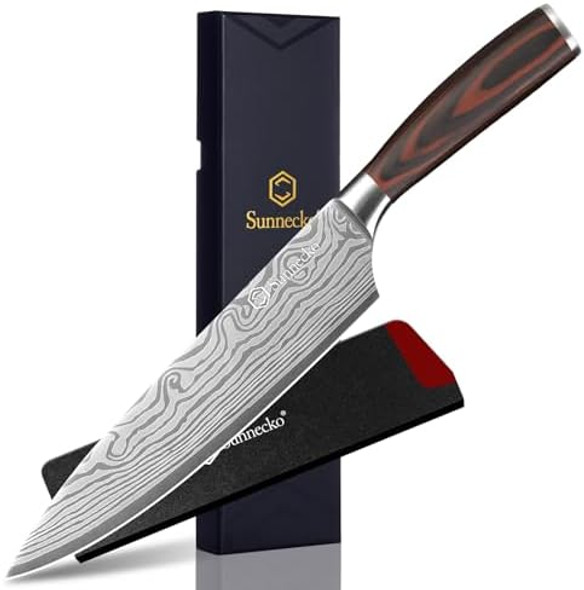 Sunnecko Chef Knifebread Knife And Boning Knife